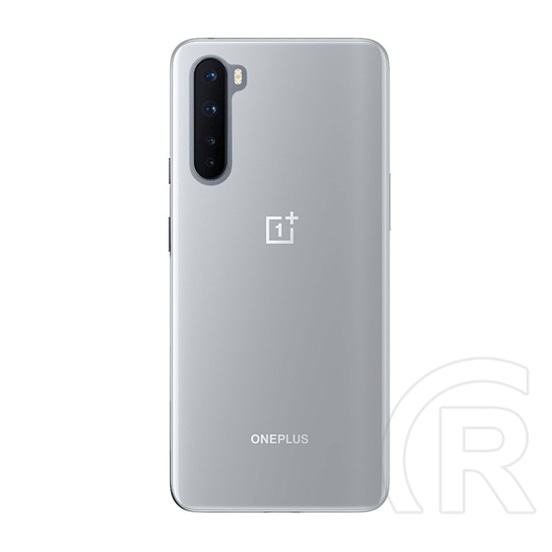 Gigapack OnePlus Nord műanyag telefonvédő (gumírozott) átlátszó