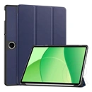 Gigapack OnePlus Pad Lite tok álló, bőr hatású (aktív flip, oldalra nyíló, trifold, asztali tartó) sötétkék