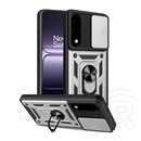 Gigapack Oneplus Nord 5 defender szilikon telefonvédő (ütésállóság, tartógyűrű, kameravédő) ezüst