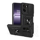 Gigapack Oneplus Nord CE5 defender szilikon telefonvédő (ütésállóság, tartógyűrű, kameravédő) fekete