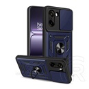 Gigapack Oneplus Nord CE5 defender szilikon telefonvédő (ütésállóság, tartógyűrű, kameravédő) sötétkék