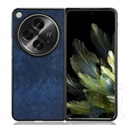 Gigapack Oneplus Open műanyag telefonvédő (bőr hatású bevonat) sötétkék