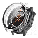 Gigapack Oneplus Watch 3 46mm műanyag keret (bumper, ütésállóság + kijelzővédő üveg) átlátszó