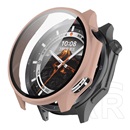 Gigapack Oneplus Watch 3 46mm műanyag keret (bumper, ütésállóság + kijelzővédő üveg) rózsaszín