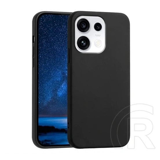 Gigapack Oppo Reno16 F szilikon telefonvédő (matt) fekete