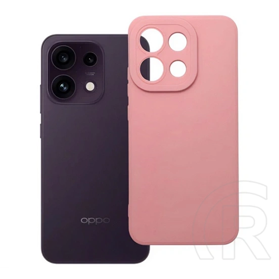 Gigapack Oppo Reno16 F szilikon telefonvédő (matt) rózsaszín