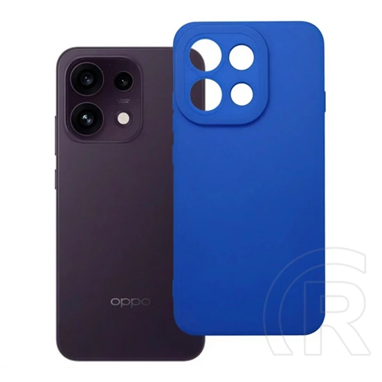 Gigapack Oppo Reno16 F szilikon telefonvédő (matt) sötétkék