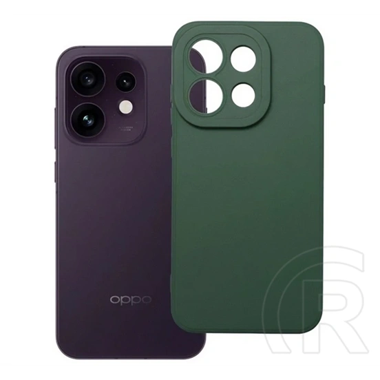 Gigapack Oppo Reno16 Pro szilikon telefonvédő (matt) sötétzöld