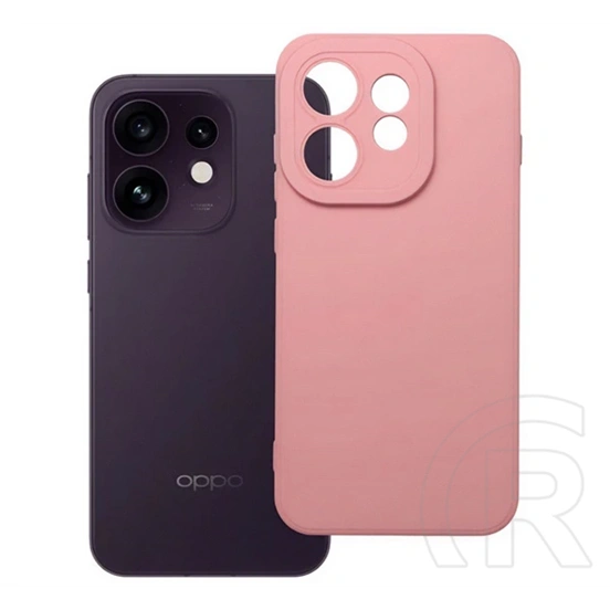 Gigapack Oppo Reno16 szilikon telefonvédő (matt) rózsaszín