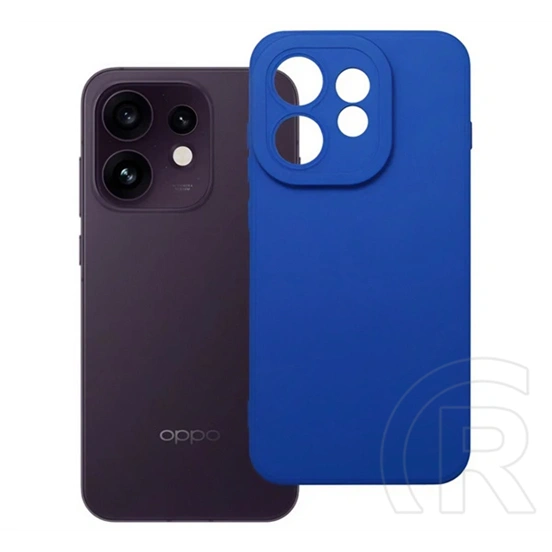 Gigapack Oppo Reno16 szilikon telefonvédő (matt) sötétkék