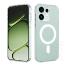 Gigapack Oppo Reno16 szilikon telefonvédő (ütésállóság, légpárnás sarok, mágneses) átlátszó
