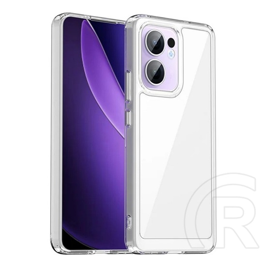 Gigapack Oppo Reno 13 F 5G szilikon telefonvédő (ütésállóság, átlátszó hátlap) átlátszó
