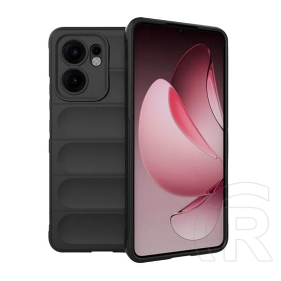 Gigapack Oppo Reno 13 F 5G szilikon telefonvédő (ütésállóság, kameravédő, 3d) fekete