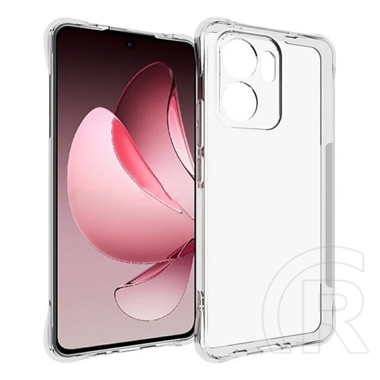 Gigapack Oppo Reno 13 F 5G szilikon telefonvédő (ütésállóság, légpárnás sarok) átlátszó