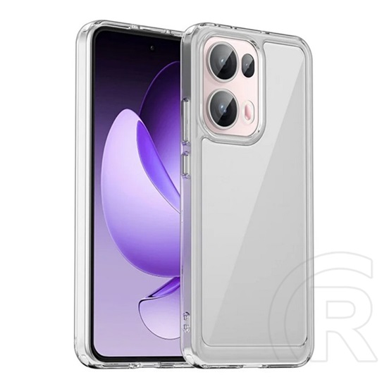 Gigapack Oppo Reno 13 Pro szilikon telefonvédő (ütésállóság, átlátszó hátlap) átlátszó