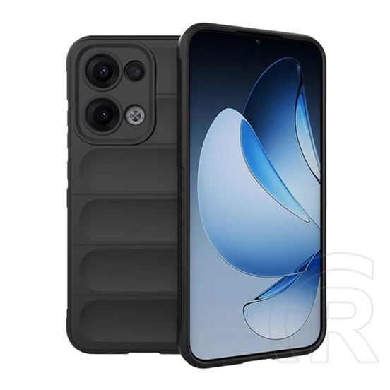 Gigapack Oppo Reno 13 szilikon telefonvédő (ütésállóság, kameravédő, 3d) fekete