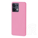 Gigapack Oppo Reno 8 szilikon telefonvédő (matt) rózsaszín