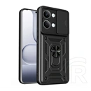 Gigapack Poco X8 Pro Max defender szilikon telefonvédő (ütésállóság, tartógyűrű, kameravédő) fekete