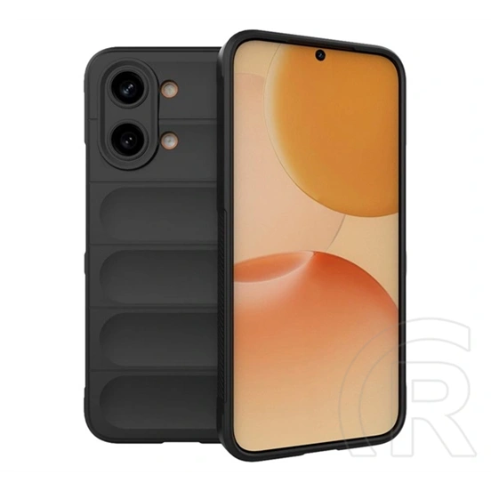 Gigapack Poco X8 Pro Max szilikon telefonvédő (ütésállóság, kameravédő, 3d) fekete
