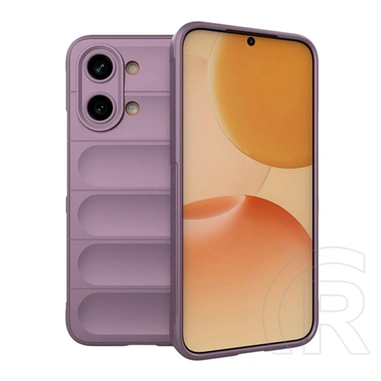 Gigapack Poco X8 Pro Max szilikon telefonvédő (ütésállóság, kameravédő, 3d) lila