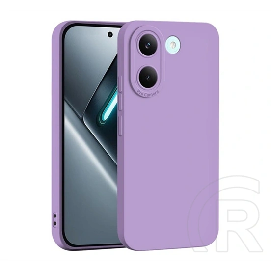 Gigapack Poco X8 Pro szilikon telefonvédő (matt) lila