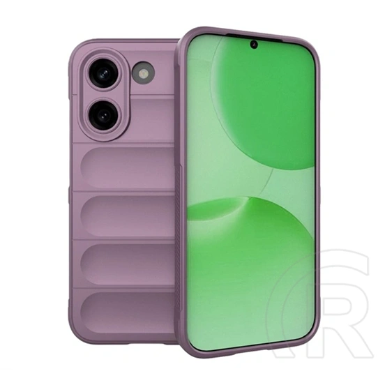 Gigapack Poco X8 Pro szilikon telefonvédő (ütésállóság, kameravédő, 3d) lila