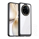 Gigapack Realme 14 Pro Plus szilikon telefonvédő (ütésállóság, átlátszó hátlap) fekete