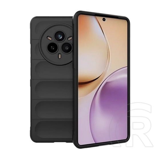 Gigapack Realme 14 Pro szilikon telefonvédő (ütésállóság, kameravédő, 3d) fekete