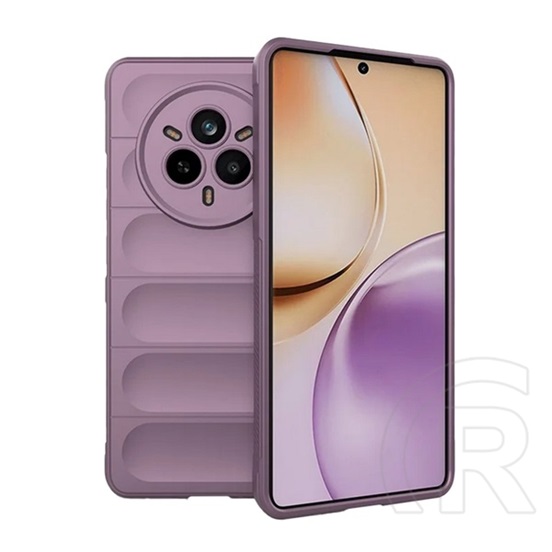 Gigapack Realme 14 Pro szilikon telefonvédő (ütésállóság, kameravédő, 3d) lila