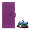 Gigapack Realme C21Y tok álló (Flip, oldalra nyíló, prémium) lila