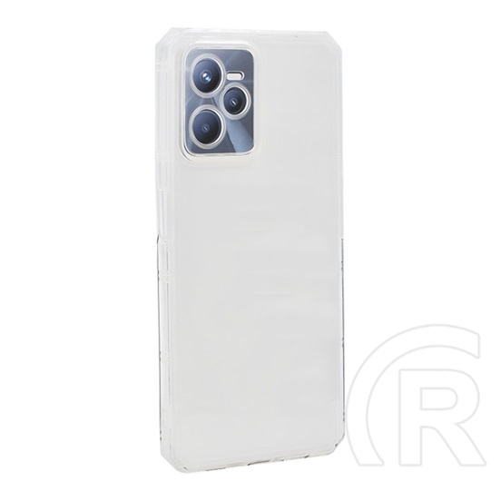 Gigapack Realme C35 szilikon telefonvédő (közepesen ütésálló, légpárnás keret) átlátszó
