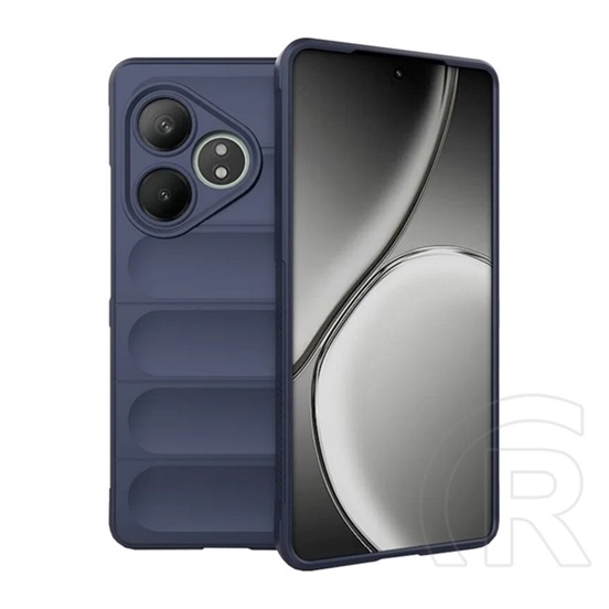 Gigapack Realme GT 6T 5G  szilikon telefonvédő (ütésállóság, kameravédő, 3d) sötétkék