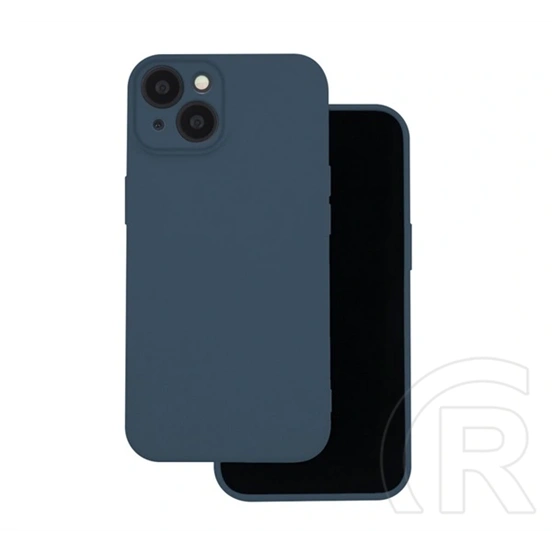 Gigapack Redmi 17 5G szilikon telefonvédő (matt, mikrofiber plüss karcolásmentesítő belső, prémium) sötétkék