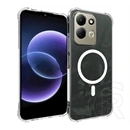 Gigapack Redmi 17 5G szilikon telefonvédő (ütésállóság, légpárnás sarok, magsafe) átlátszó