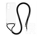 Gigapack Redmi A5 4G szilikon telefonvédő (ütésállóság, légpárnás sarok, nyakpánt) átlátszó