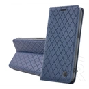 Gigapack Redmi A5 4G tok álló, bőr hatású (flip, oldalra nyíló, asztali tartó, 3d rombusz, kártyatartó) sötétkék