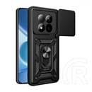 Gigapack Redmi Note 15 Pro 4G defender szilikon telefonvédő (ütésállóság, tartógyűrű, kameravédő) fekete