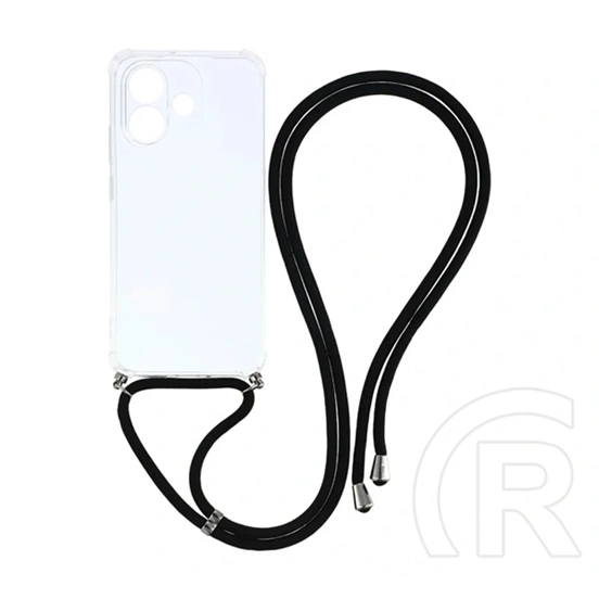 Gigapack Redmi Note 17 4G szilikon telefonvédő (ütésállóság, légpárnás sarok, nyakpánt) átlátszó
