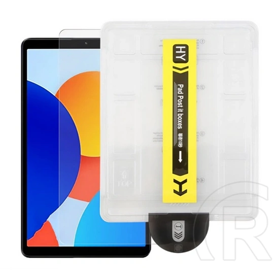 Gigapack Redmi Pad SE 8.7 képernyővédő üveg (0.3mm, 9h, nem íves + segédkeret) átlátszó