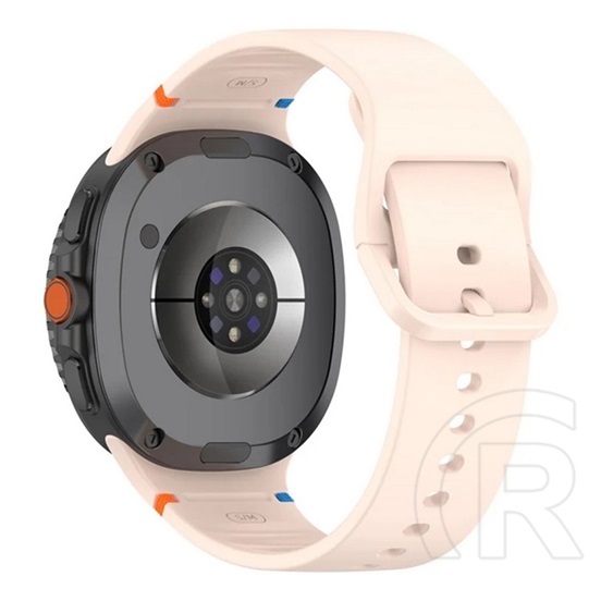 Gigapack SamsungGalaxy Watch 8 eSIM 44mm (SM-L335)  pótszíj (egyedi méret, l méret, szilikon, állítható) rózsaszín