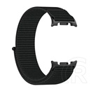 Gigapack SamsungGalaxy Watch 8 eSIM 44mm (SM-L335)  pótszíj (egyedi méret, nylon, tépőzáras, légáteresztő) fekete