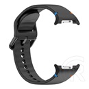 Gigapack SamsungGalaxy Watch 8 eSIM 44mm (SM-L335)  pótszíj (egyedi méret, s méret, szilikon, állítható) fekete