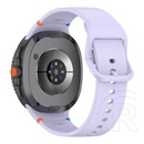 Gigapack SamsungGalaxy Watch 8 eSIM 44mm (SM-L335)  pótszíj (egyedi méret, s méret, szilikon, állítható) lila
