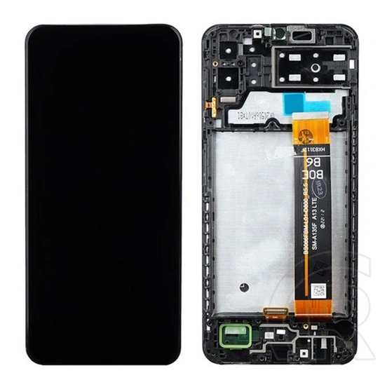 Gigapack Samsung A13 4G lcd kijelző + érintőpanel + keret fekete
