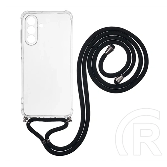Gigapack Samsung A26 5G szilikon telefonvédő (ütésállóság, légpárnás sarok, nyakpánt) átlátszó