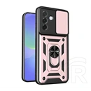Gigapack Samsung A37 5G defender szilikon telefonvédő (ütésállóság, tartógyűrű, kameravédő) rozéarany