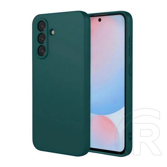 Gigapack Samsung A37 5G szilikon telefonvédő (matt) sötétzöld