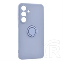 Gigapack Samsung A37 5G szilikon telefonvédő (tartógyűrű, mikrofiber plüss belső, mágneses, kameravédő) lila