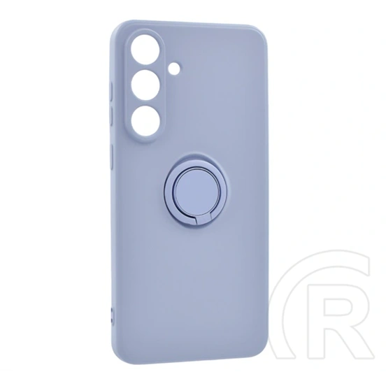 Gigapack Samsung A37 5G szilikon telefonvédő (tartógyűrű, mikrofiber plüss belső, mágneses, kameravédő) lila