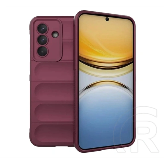 Gigapack Samsung A37 5G szilikon telefonvédő (ütésállóság, kameravédő, 3d) bordó